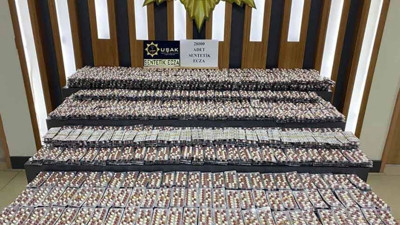 Uşak'ta ele geçirildi! Tam 28 bin adet