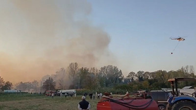 Bursa'da yangın paniği!