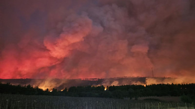 Çanakkale’de orman yangını! 5 köy tahliye edildi