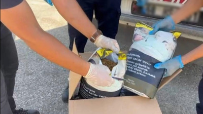 Adana'da ele geçirildi! Tam 7.5 ton