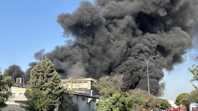 Gaziantep'te büyük yangın! Dumanlar gökyüzünü kapladı, müdahale sürüyor