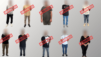 Kırmızı bültenle ve ulusal seviyede aranan 10 suçlu yakalandı!