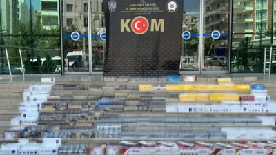 Şanlıurfa'da ele geçirildi! Tam 55 bin paket