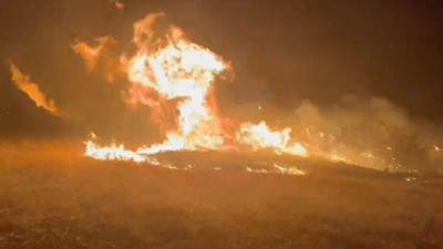 Elazığ'da yangın paniği!