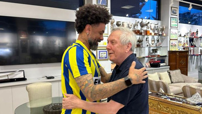 Cristian Baroni, Aziz Yıldırım'ı ziyaret etti