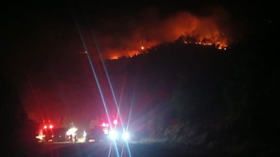Malatya'daki orman yangını sürüyor