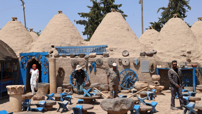 Şanlıurfa'da yer alıyor! İşte Harran'ın kubbeli evleri