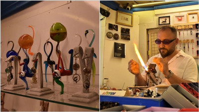 Eskişehirli usta nefesini sanata dönüştürüyor