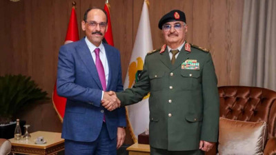 Ankara-Bingazi yakınlaşması tam gaz! MİT Başkanı Kalın ve Hafter ilk kez bir arada