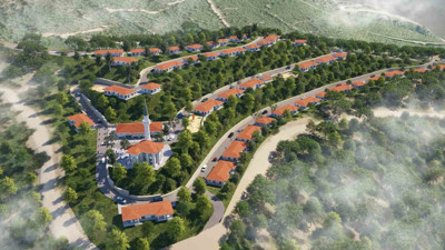 350 evin inşasına başlanacak! Yangından etkilenmişti