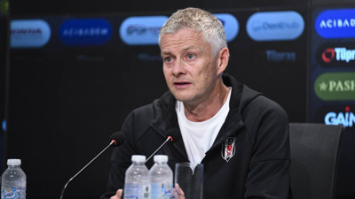 Beşiktaş Teknik Direktörü Ole Gunnar Solskjaer: 'Sorumlu benim, suçu üstleniyorum'