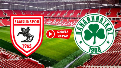 Samsunspor - Panathinaikos maçı nereden canlı izlenir! HT Spor canlı maç yayını