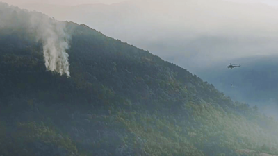 Amasya’daki yangın 16 saat sonra kontrol altına alındı