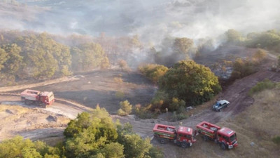 Balıkesir’deki orman yangını kontrol altında!