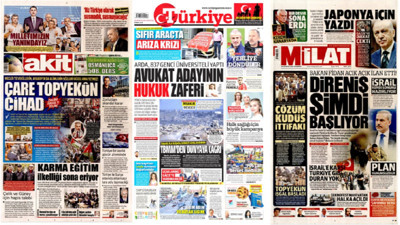 Hükûmet basınının 30 Ağustos tavrı