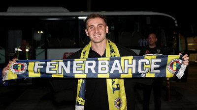 Fenerbahçe'nin yeni transferi Kerem Aktürkoğlu, İstanbul’a geldi