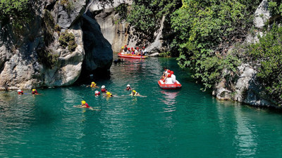 Bu kanyon Antalya'nın Kemer ilçesinde bulunuyor! Doğa ve macera tutkunlarının serin rotası