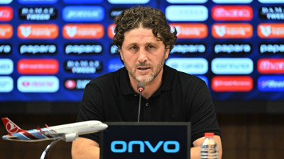 Trabzonspor Teknik Direktörü Fatih Tekke: '2 puan kaybettiğimiz için üzgünüz'