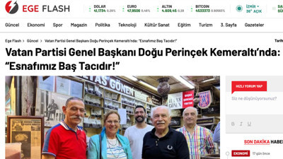 İzmir ziyareti yerel basının gündeminde