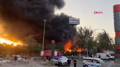 Kayseri'de korkutan yangın! Ekipler sevk edildi...