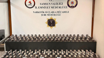 Samsun'da ele geçirildi! Yaklaşık 15 bin adet