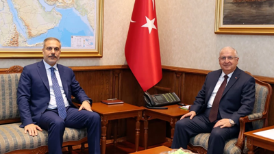 Hakan Fidan'dan Bakan Güler'e ziyaret