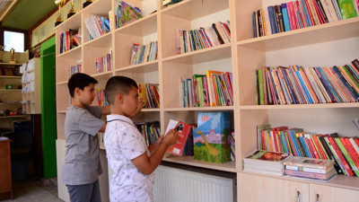 Eskişehir'de kitap okuyan çocuklar için ücretsiz!
