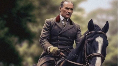 Mustafa Kemal Atatürk çizildi! İşte yapay zekayla oluşturulan görseller