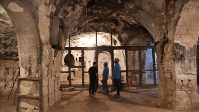 Antik dönemde akıl hastanesiydi! Nevşehir Derinkuyu'da