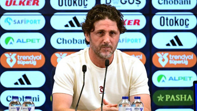 Trabzonspor Teknik Direktörü Fatih Tekke'den hakem eleştirisi! 'Üzgün ve kızgınız'