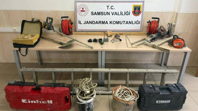 Yer: Samsun.. Kaçak kazı yapan 6 kişi yakalandı
