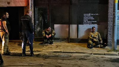 Beyoğlu'nda yangın paniği!