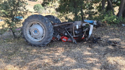 Tokat'ta traktör kazası: 1 ölü