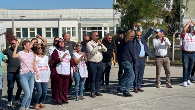 Rehau’da işten atılan işçiler çadır kurdu: Geri adım atmayacağız