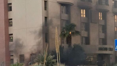 Yemen ordusunun ateşlediği İHA Eilat'taki bir oteli vurdu!