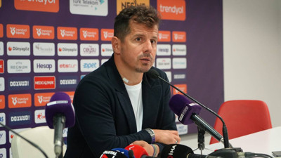 Hesap.com Antalyaspor Teknik Direktörü Emre Belözoğlu: 'Oyunun karşılığı bence net bir galibiyetti'