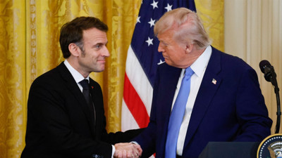 Fransa Cumhurbaşkanı Macron'dan Trump'a Nobel için tek şart