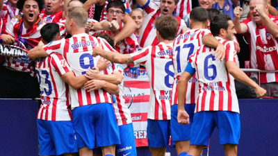 Atletico Madrid derbiyi 5-2 kazandı! Real Madrid'i devirdiler