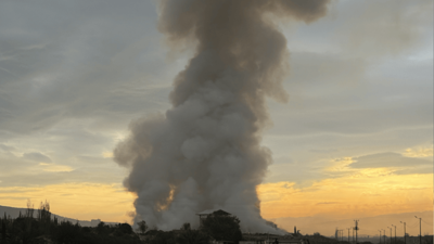 İzmir'de korkutan yangın!