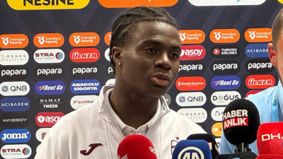 Trabzonsporlu Christ Inao Oulai: 'Bu galibiyeti hak ettiğimizi düşünüyorum'