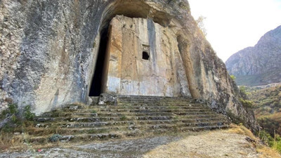 Çorum’un Laçin ilçesinde bulunuyor! Moria Madenleri kapısını anımsatıyor