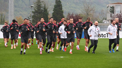A Milli Takım, hazırlıklarını sürdürdü