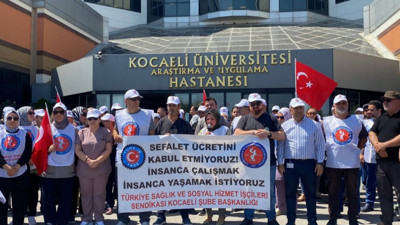 Kocaeli’de sağlık işçilerinin eylemi sonuç verdi