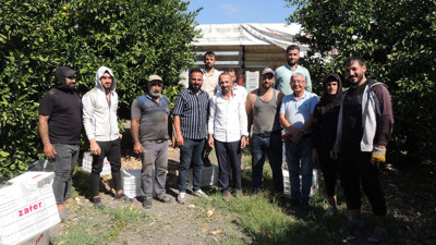 Mevsimlik işçinin tuvaleti bile yok