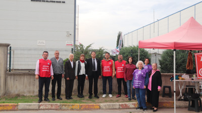 Vatan Partisi'nden işçilere destek