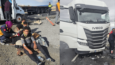 Nevşehir'de feci kaza: 5'i çocuk 9 yaralı!