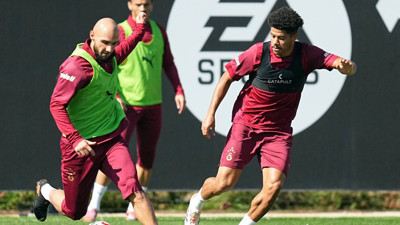Galatasaray'da Başakşehir hazırlıklarını sürdürdü