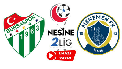 Bursaspor - Menemen FK maçı nereden canlı izlenir! Bi Kanal canlı maç yayını