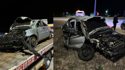İzmir'de feci kaza! 1 ölü, 1 yaralı