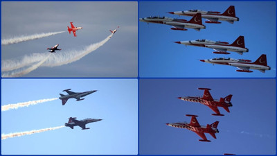 Türk Yıldızları, Bandırma semalarında nefes kesti